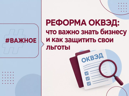 Реформа ОКВЭД: что важно знать бизнесу и как защитить свои льготы