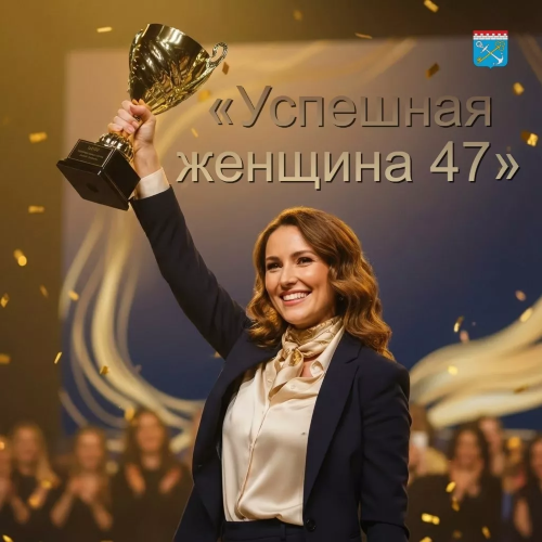 Ежегодная общественная премия Ленинградской области «Успешная женщина 47»!